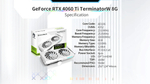 Видеокарта Maxsun MS-RTX4060Ti (Terminator W 8G)