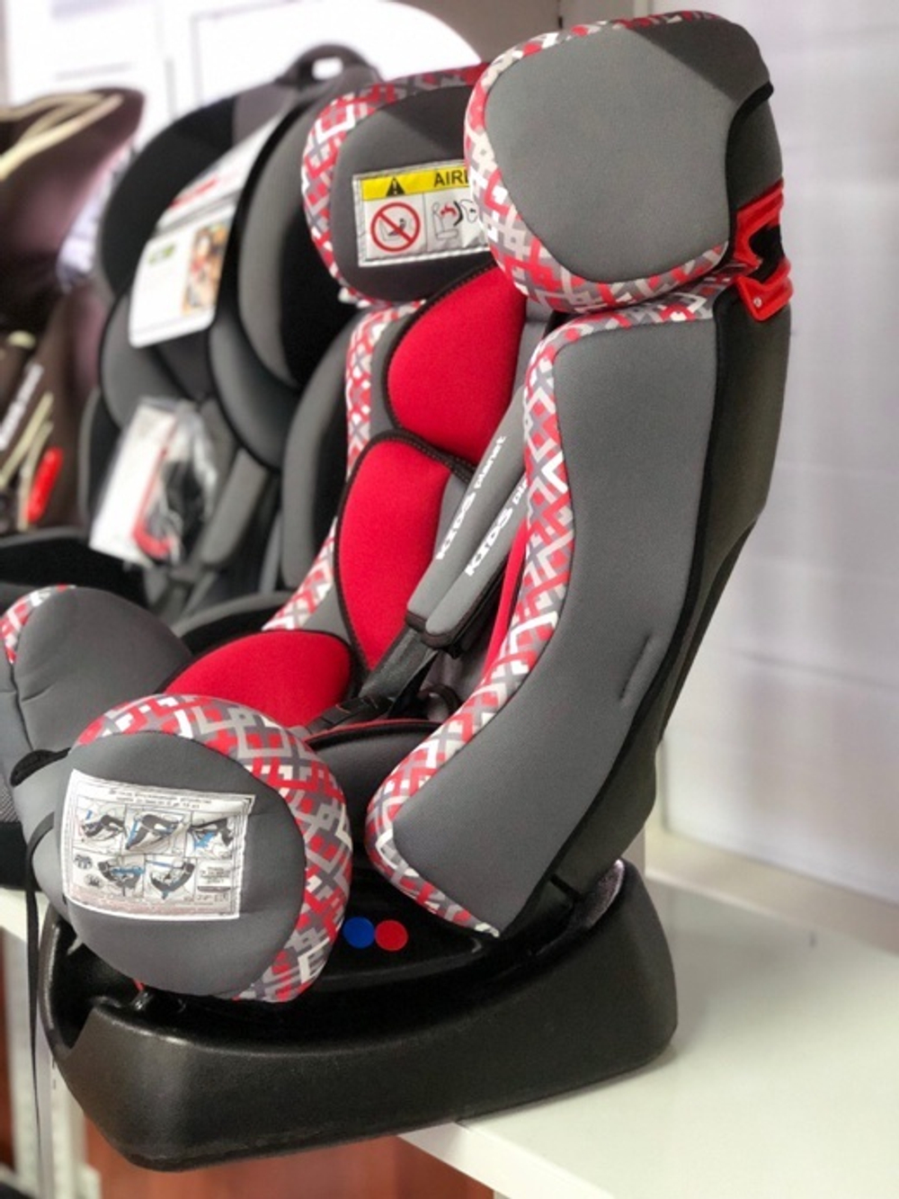 ДУУ KIDS PLANET-SIGER Galactic, красная клетка  0-25 кг