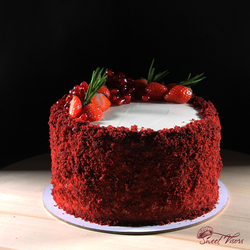 Декор торта Клубника и гранат кондитерская Sweet Visors сладкие козырьки кондитер Светлана Дегтерева торт красный бархат торты на заказ СПБ торт на день рождения торт на юбилей торт для мужчины торт для девушки домашний торт десерты на заказ купить торт заказать торт без мастики свит визорс свит висорс svit vizors svit visors sweet vizors