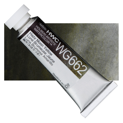 Акварель Holbein 15 мл. WG662 Hazy Moon Yellow