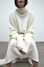 Кардиган макси из шерсти мериноса