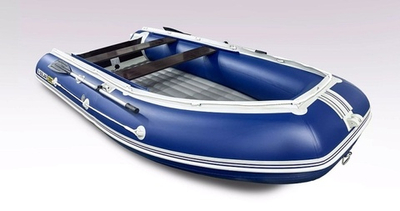 Надувная ПВХ лодка SOLAR 380 jet tunnel