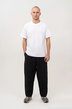 Брюки KUL'TURA "Nylon cargo" Черный