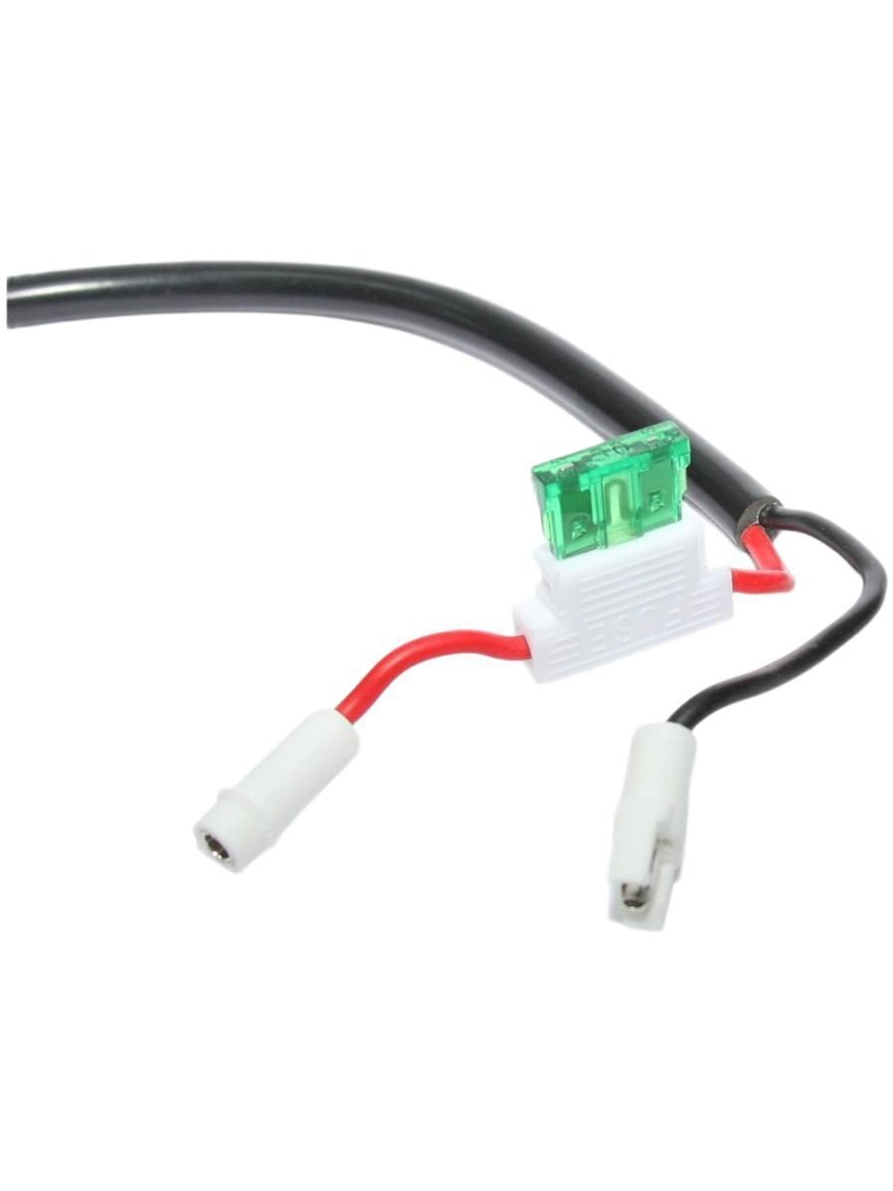 Провод кабель (папа) 2х1.5мм с предохранителем аккумулятор контроллер для электровелосипеда