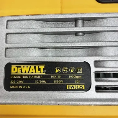 DeWalt Отбойный молоток 1850 Вт 1900 уд/мин