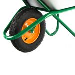 Тачка садово-строительная, усиленная, грузоподъемность 200 кг, объем 90 л// Palisad 689183