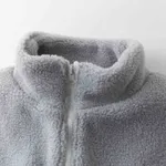 Куртка Ymkashix Furry Big Logo HTF серая/графитовая