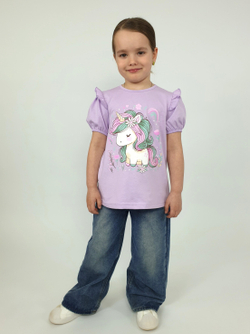 3-80-3 Футболка для девочки