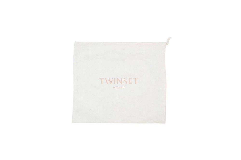 Двухсторонний кожаный ремень TWINSET - нюд(241TA4100)