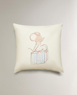 Наволочка Zara Home, хлопок 100%, с цветочным принтом, 2631/091