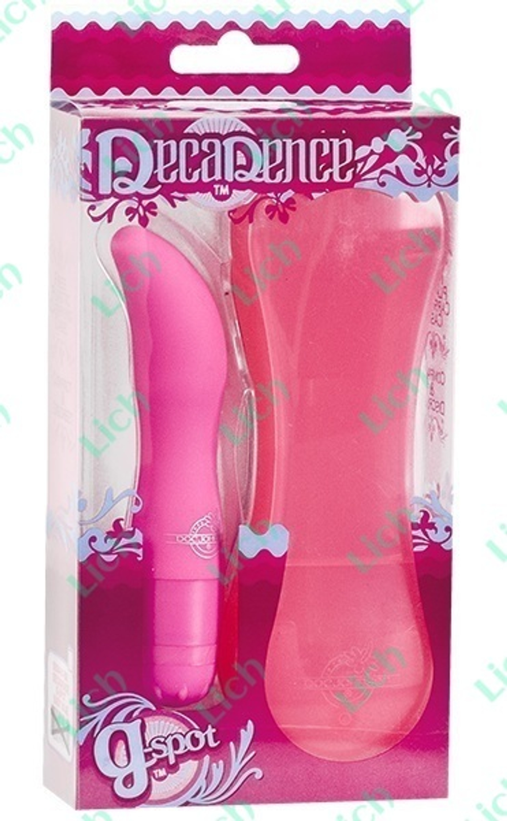 Розовый вибратор G-spot для стимуляции G-точки