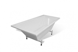 Ванна из литьевого мрамора Эстет Стелла 180х80 белая, ФР-00002809