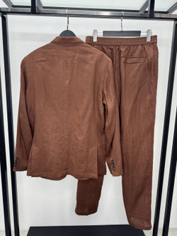 Льняной костюм Ermenegildo Zegna