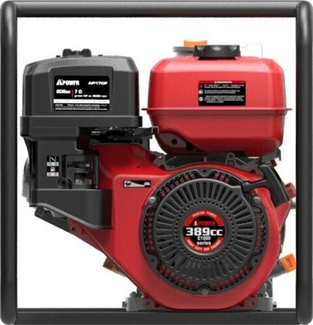 Мотопомпа бензиновая A-iPOWER AWP100 для слабозагрязненной воды 30141
