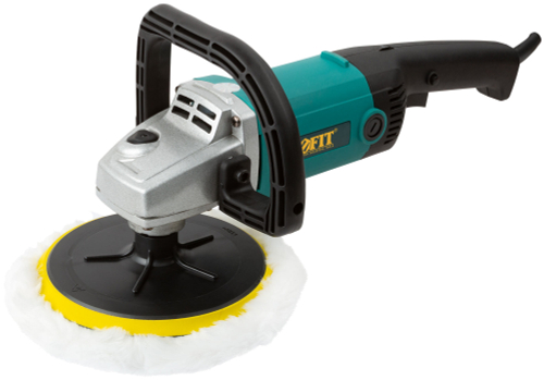 Шлифмашина полировальная 1200 Вт, 1400-3300 об/мин, 180 мм, коробка 80555