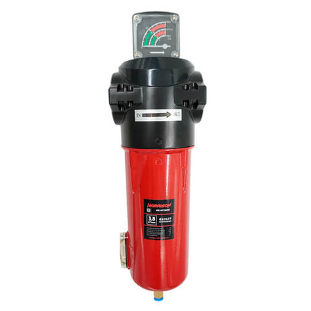 HRS-MFC3800IF Фильтр магистральный с датчиком загрязненности и автоматическим конденсатоотводчиком, производительность 3800 л/мин