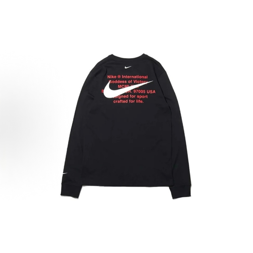 Лонгслив Nike Double Swoosh