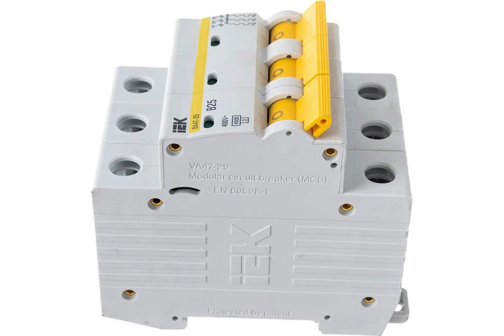 KARAT Автоматический выключатель ВА47-29 3P C 25А 4,5кА IEK