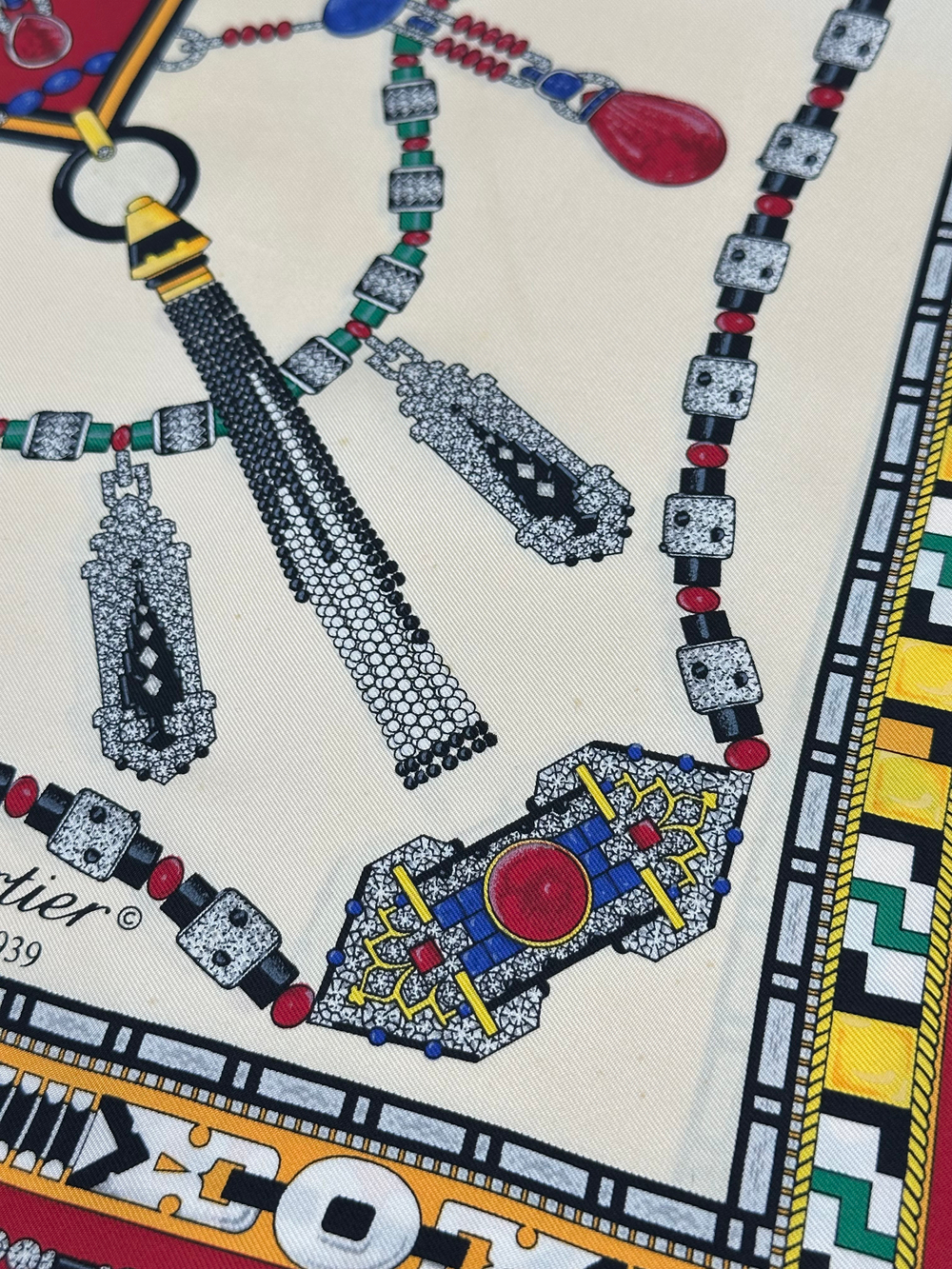 Платок Cartier