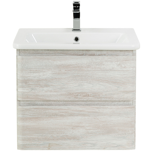 Тумба под раковину BelBagno 50 ALBANO-CER-500-2C-SO-RVB подвесная Rovere Vintage Bianco