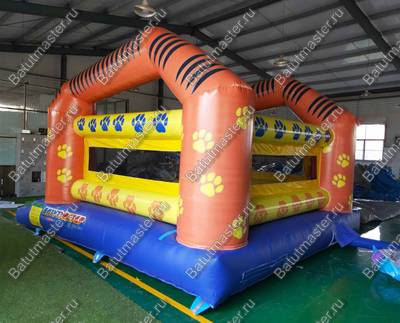 Детский надувной батут "Тигр" 5*4*3