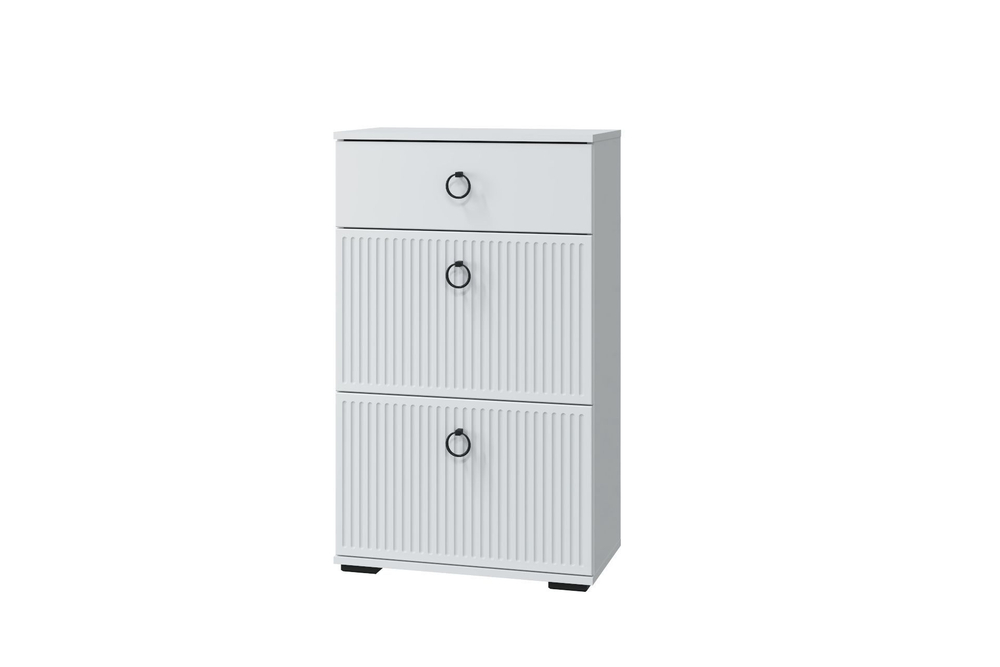 Прихожая с зеркалом комплект мебели Дуб Табачный/Бисквит, Тоскана, 210х38,4х227,4 см