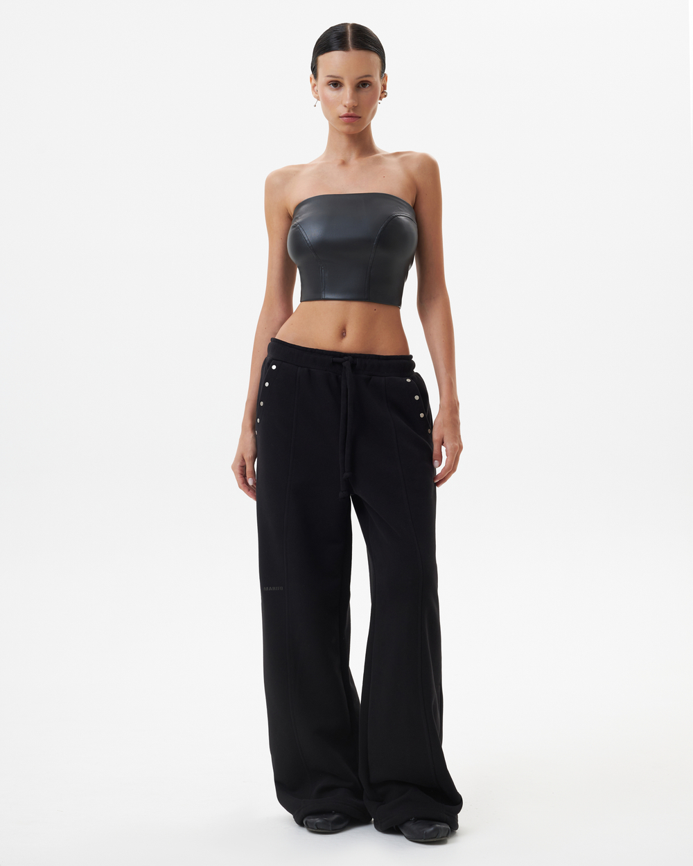 BLACK LOUNGE PANTS