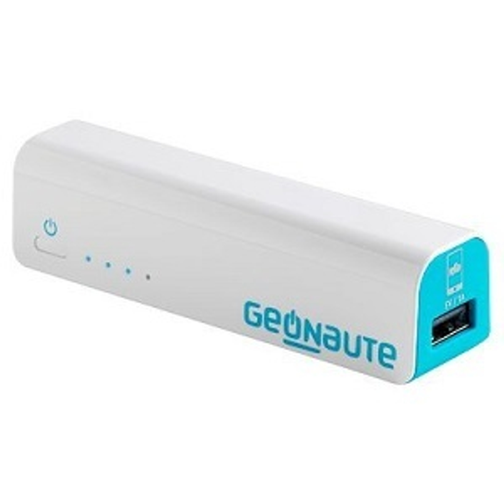 Bнешний аккумулятор Geonaute ONpower 300 2600 mAh, Li-Ion, белый