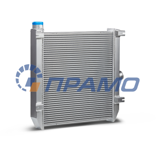 ЛР906-1172010 (ПРАМО) Радиатор интеркулера для а/м МАЗ 103/107 с двиг. OM906