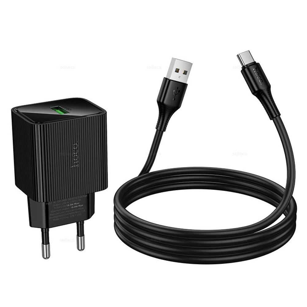 Зарядное устройство для Type-C Hoco CS81A (black)