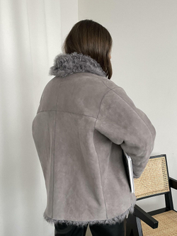 Двусторонняя куртка-дубленка Tigrado