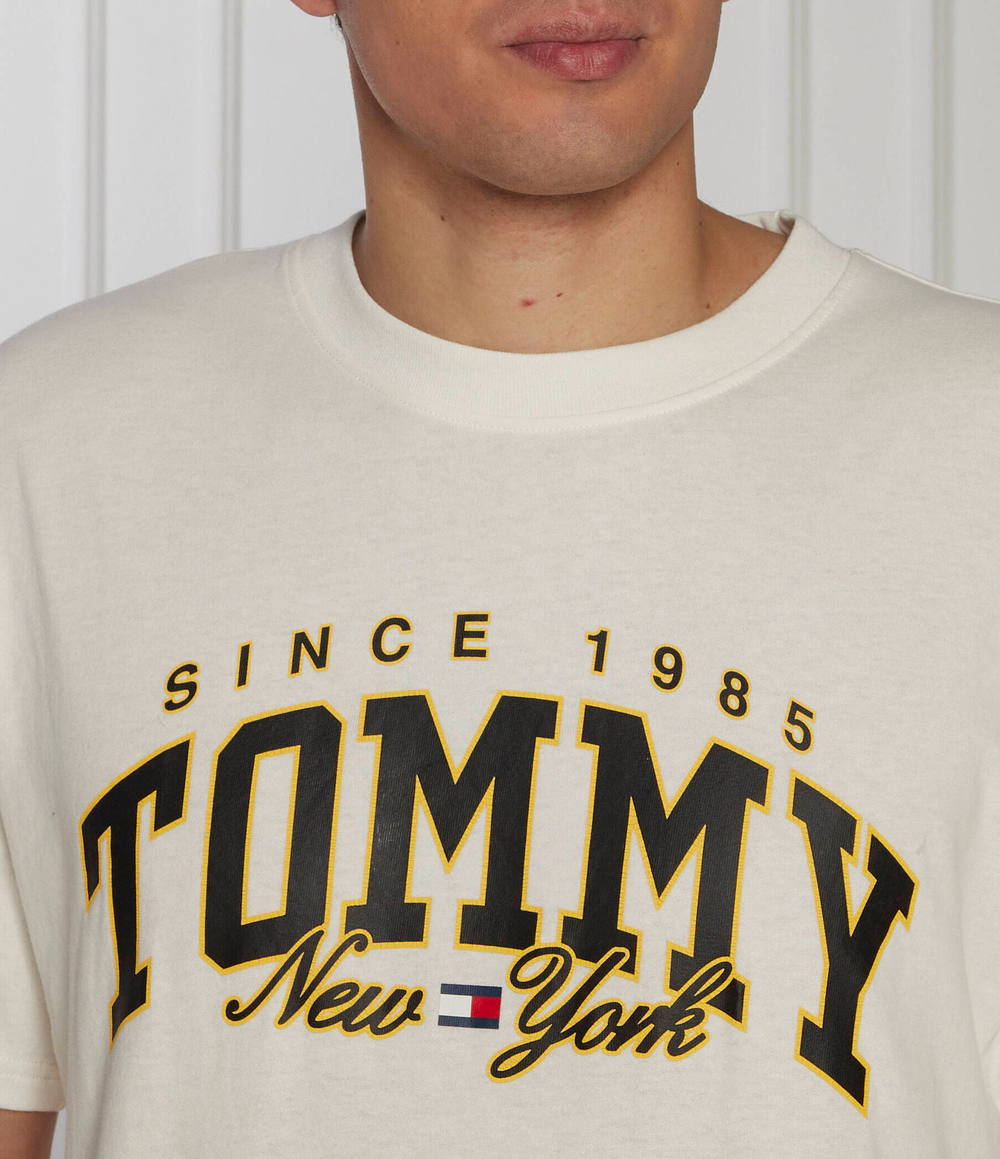 Футболка LUXE VARSITY Tommy Jeans - белый(DM0DM17733)