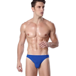 Комплект из трех мужских трусов-слипов разных цветов (Размер: L) (Цвет: разноцветный)