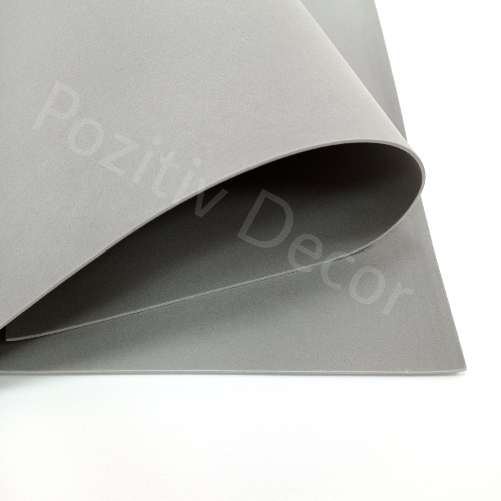 Фоамиран в листах 50х50 см, 2 мм, цвет - СЕРЫЙ, color - 5593, (цена за 1 лист)