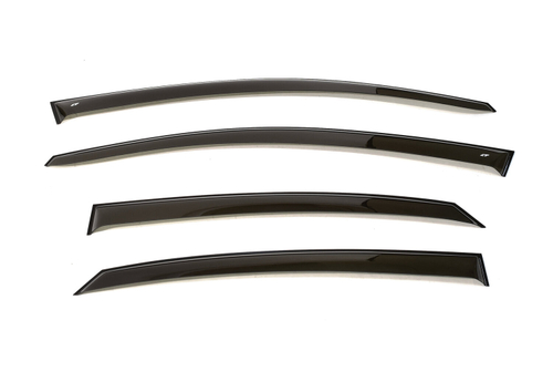 Дефлекторы боковых окон Cobra Tuning на Hyundai Solaris (HCR) седан 2017 арт.H25617
