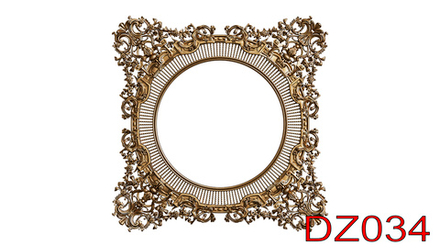 Фото обои - Декор под золото DZ034