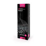 Черный гладкий вибромассажер с 12 режимами работы - 23 см. (Цвет: черный)