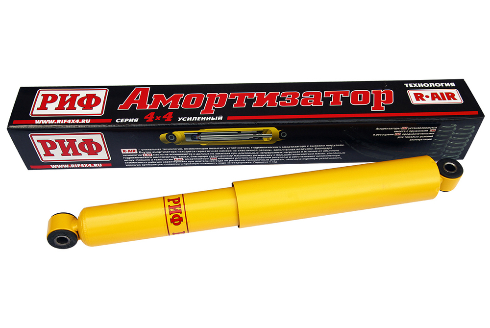 Амортизатор усиленный задний Нива 21214М, Chevrolet Niva лифт 50 мм РИФ