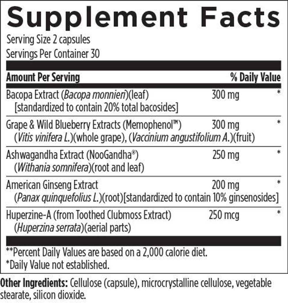 Designs For Health - Cogni Aid 60 capsules