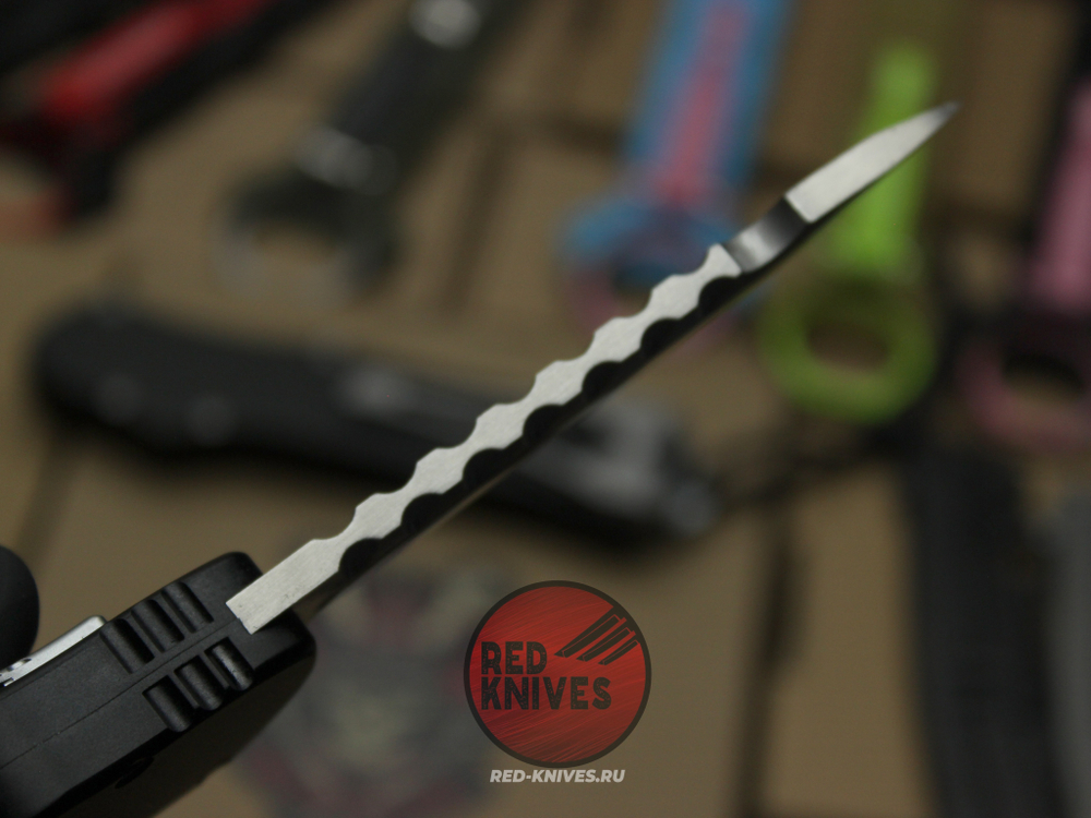 Нож Heretic Hydra V4 Single Edge S/E Standard - черная рукоять, светлый клинок