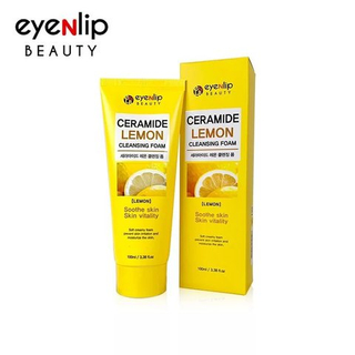 Пенка для умывания с экстрактом лимона EYENLIP Ceramide Lemon Cleansing Foam 100 мл