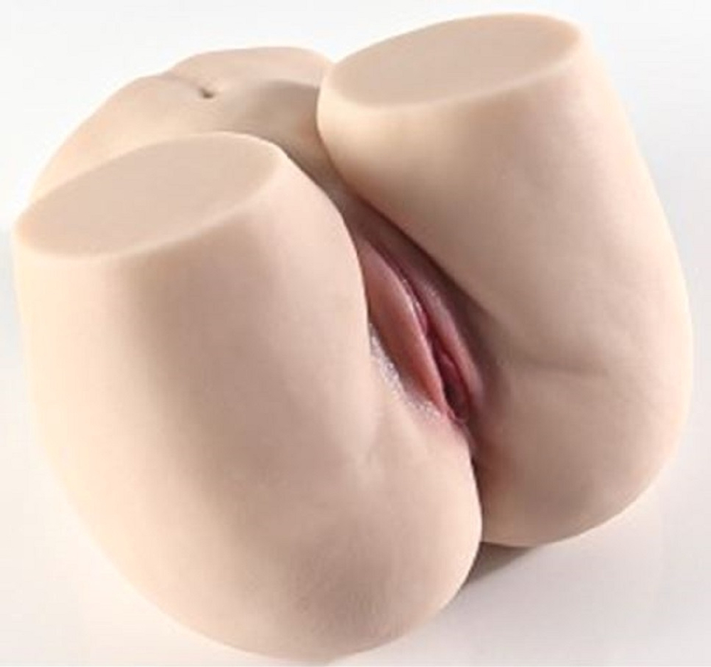 Мастурбатор реалистичный вагина и анус телесный 20 см