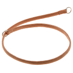 V.I.PET Ошейник-удавка (лента-чулок) с 2-я кольцами 7 мм, 65 см