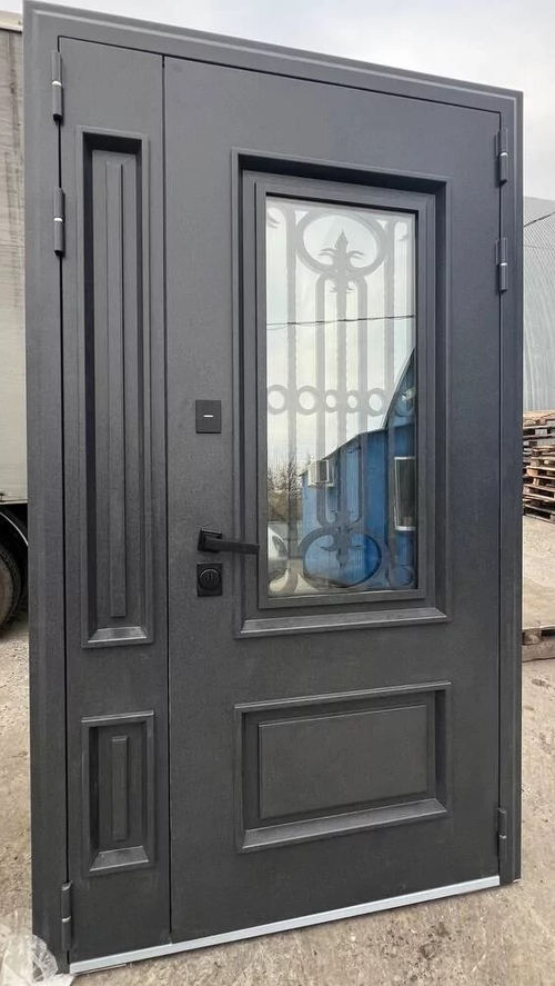 Дверь входная Калипсо двухстворчатая