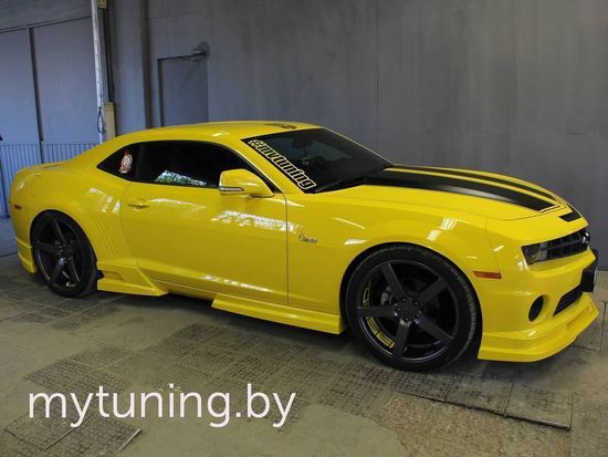 Комплект накладок на пороги для Chevrolet Camaro SS,RS