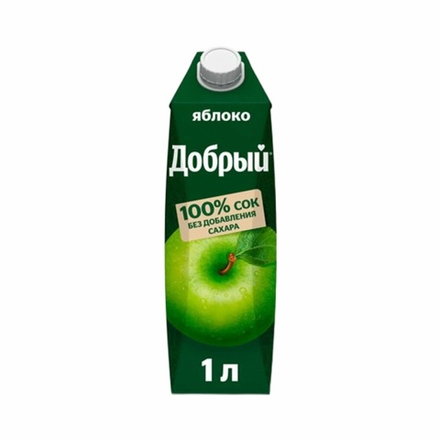 Яблоко добрый 1 литр .