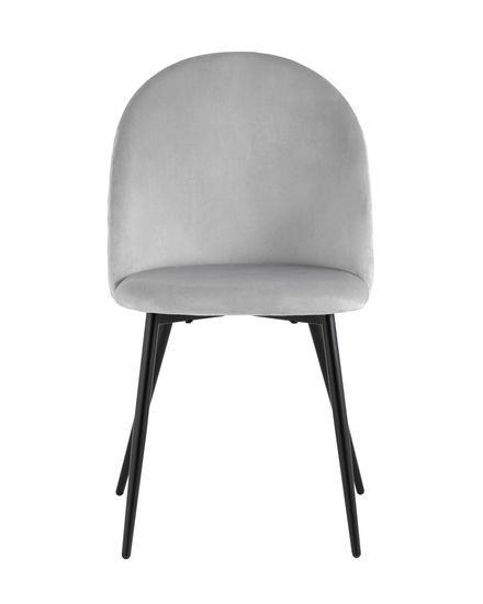 Стул Lilly велюр серебристый 4 шт.