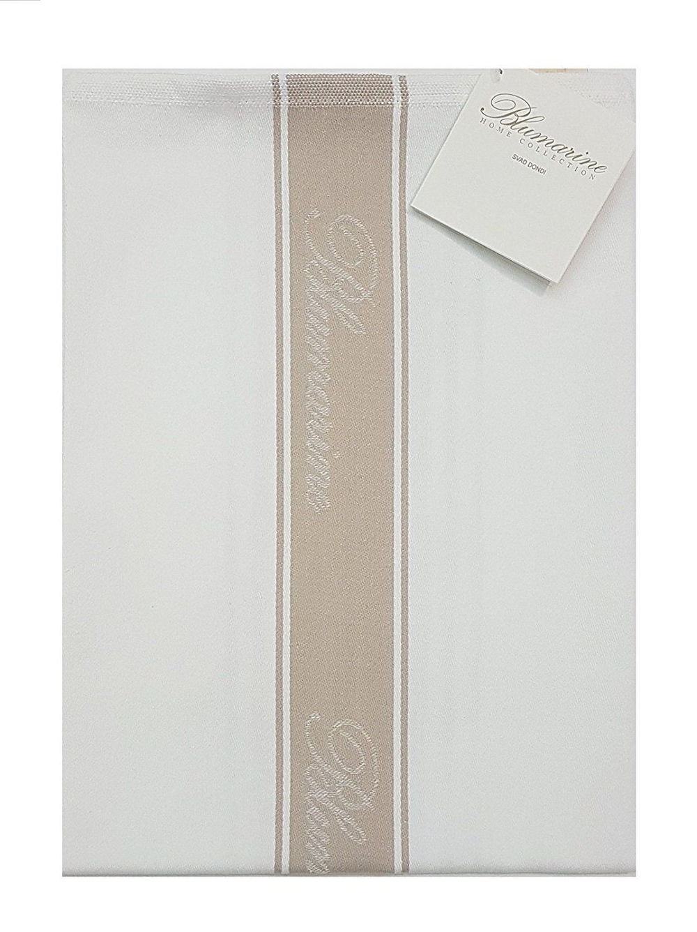 Набор кухонных полотенец 3шт Blumarine Canovacci Pranzo бежевые Италия