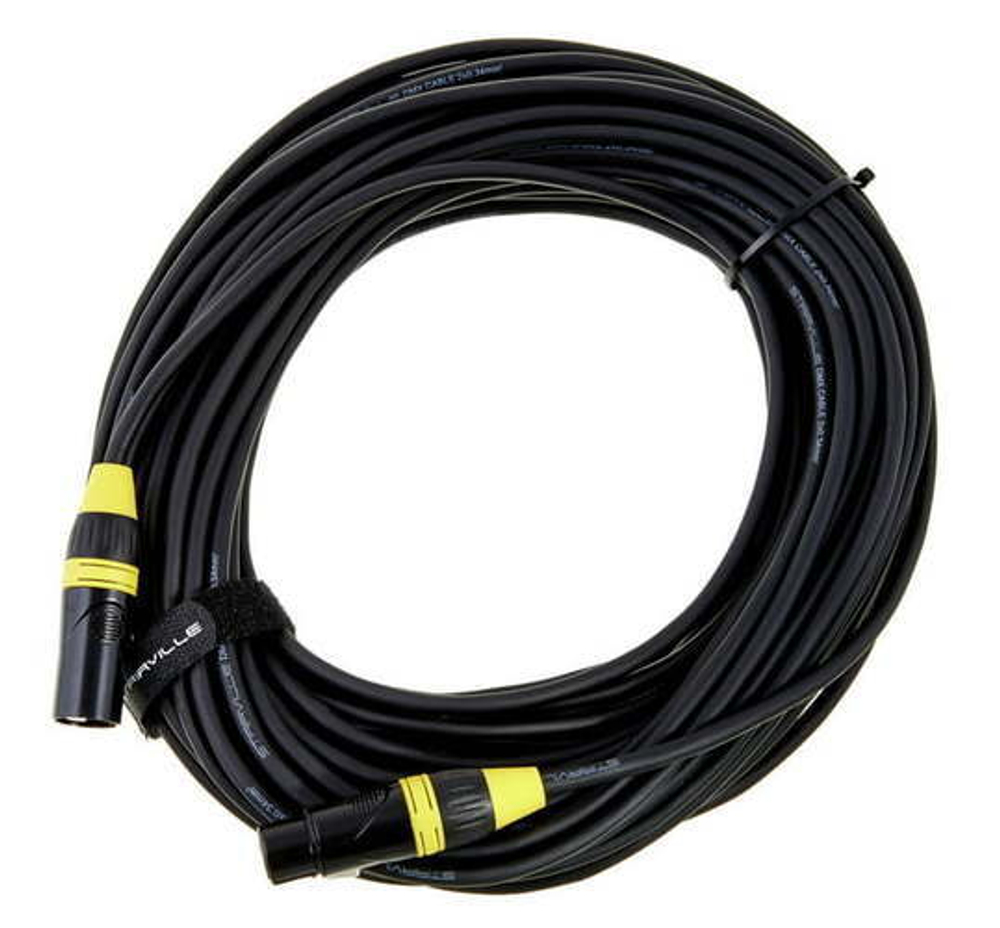 DMX-кабель Stairville PDC3CC DMX Cable 25,0 m 3 pin