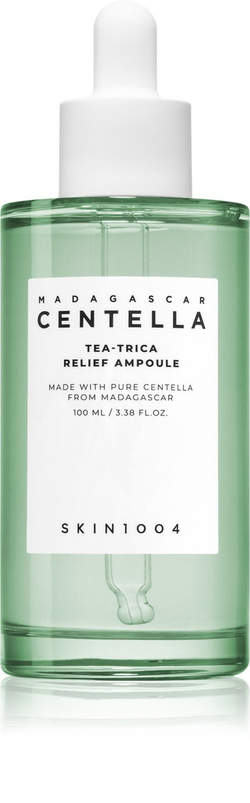 SKIN1004 Madagascar Centella Tea-Trica Relief Ampoule - успокаивающая сыворотка для проблемной кожи /   100  ml  / GTIN 8809576261677